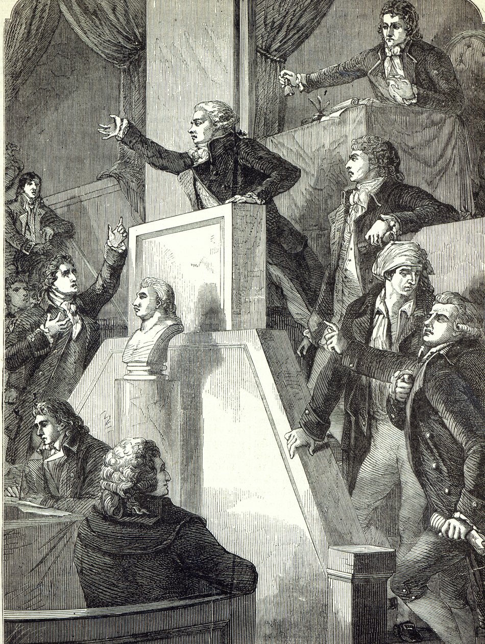 Reunião da Assembleia Nacional, 1791 de English School
