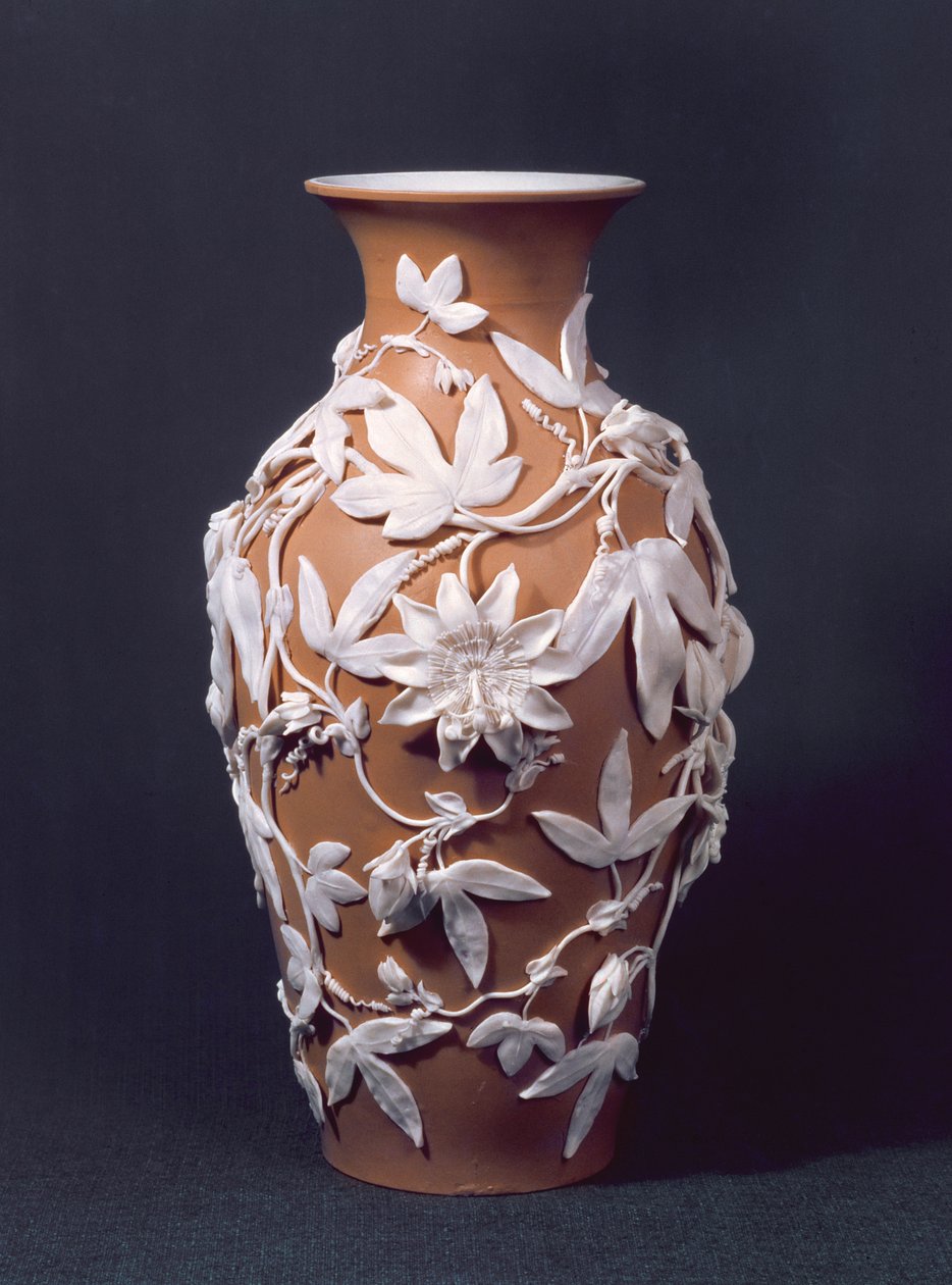 Minton Parian Ware vaso, 1894 (cerâmica) de English School