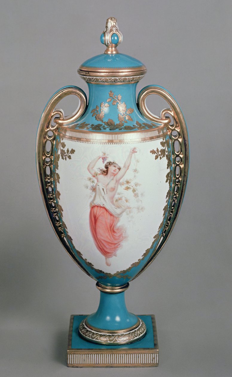 Vaso Minton, 1862 (cerâmica) de English School