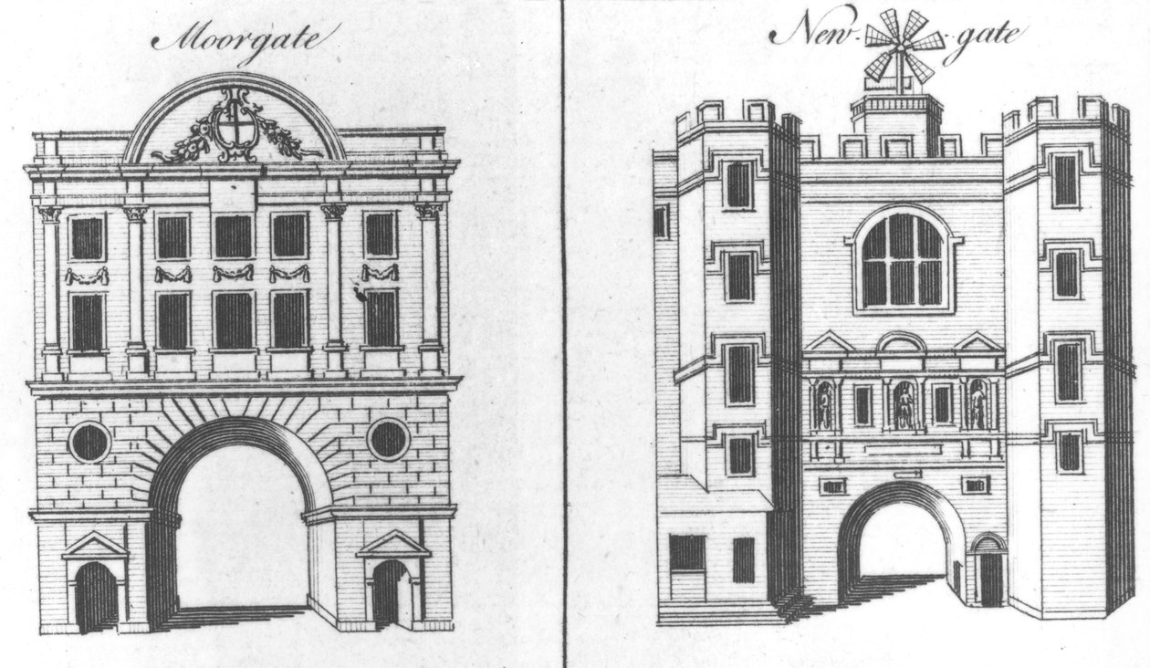 Moorgate e Newgate de English School