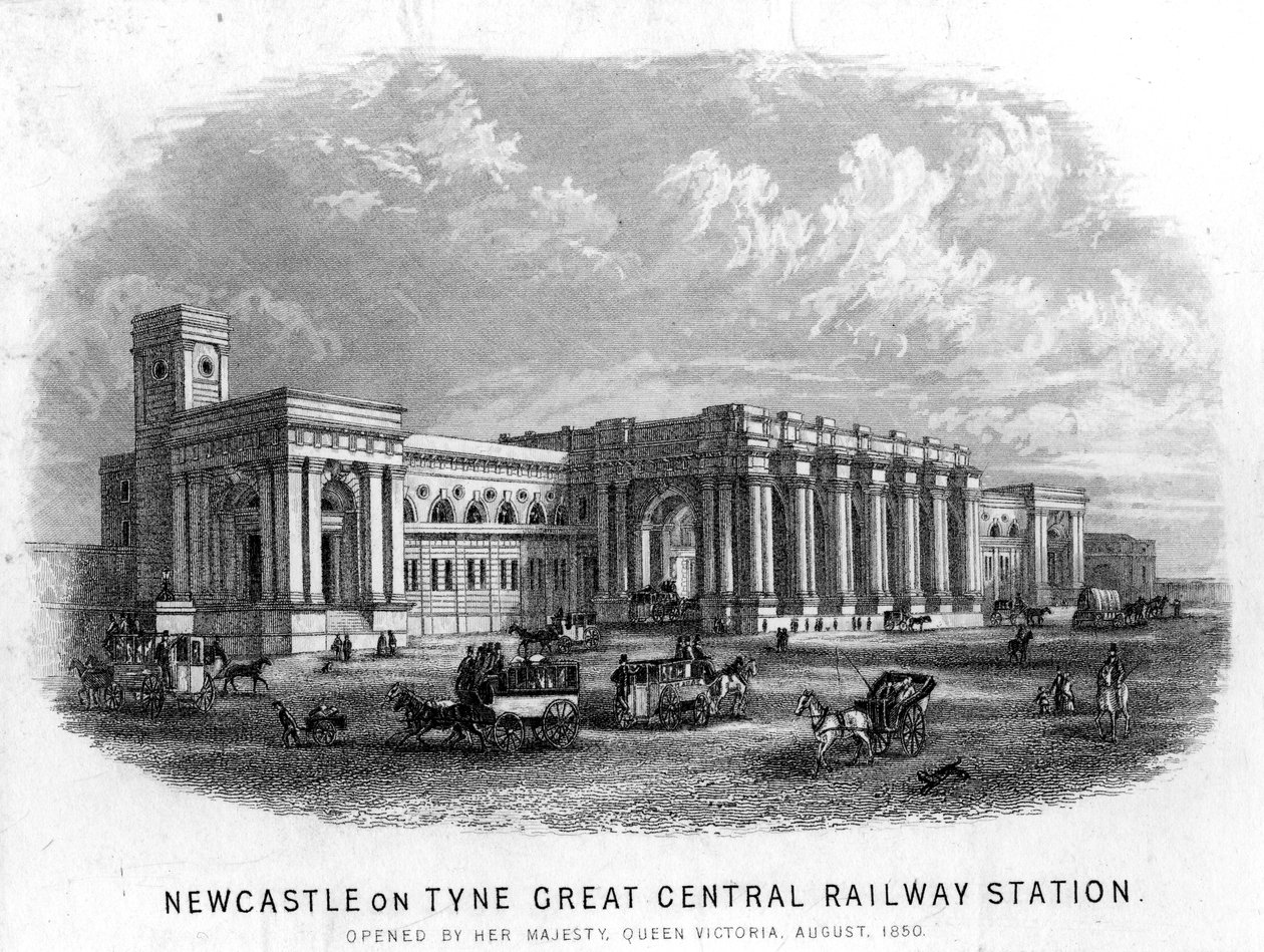 Estação Ferroviária Great Newcastle-upon-Tyne Central de English School