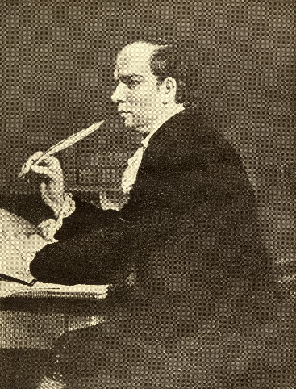 Oliver Goldsmith (1730-74) de English School