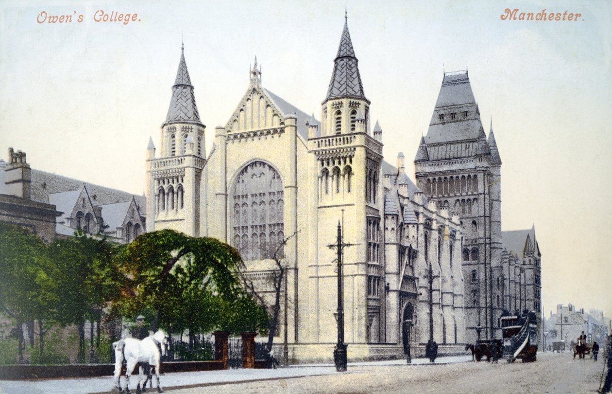 Faculdade de Owens, Manchester (foto colorida) de English School