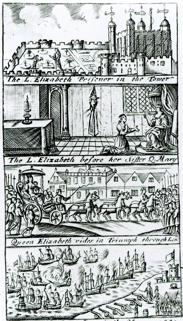 Popish Plot, 1588 de English School
