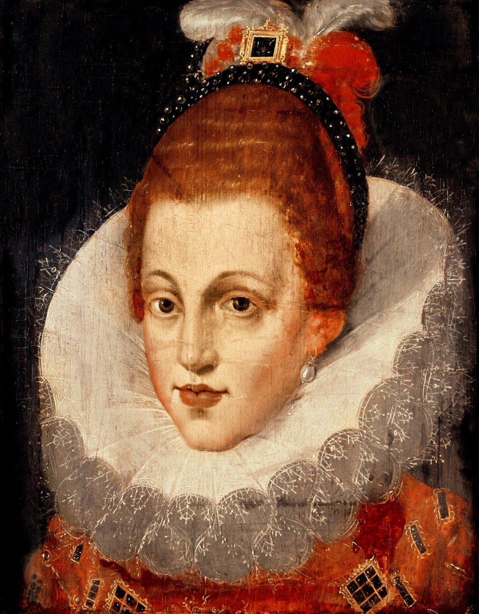 Retrato de Amy Robsart, Lady Dudley (1532-60) de English School