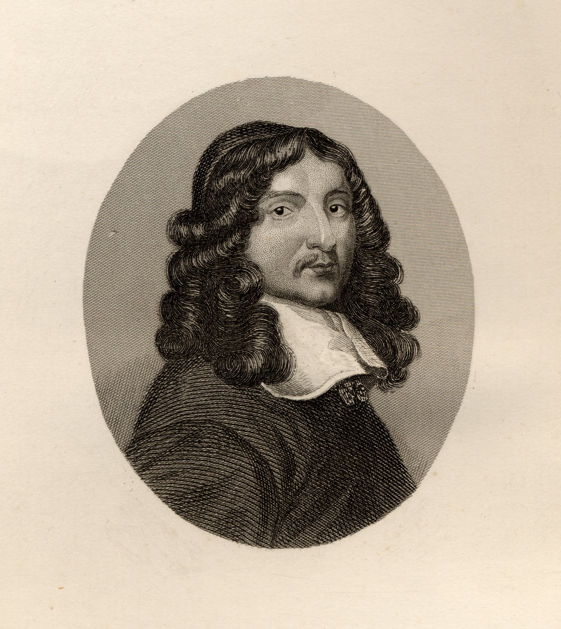 Retrato de Andrew Marvell (1621-78) de English School