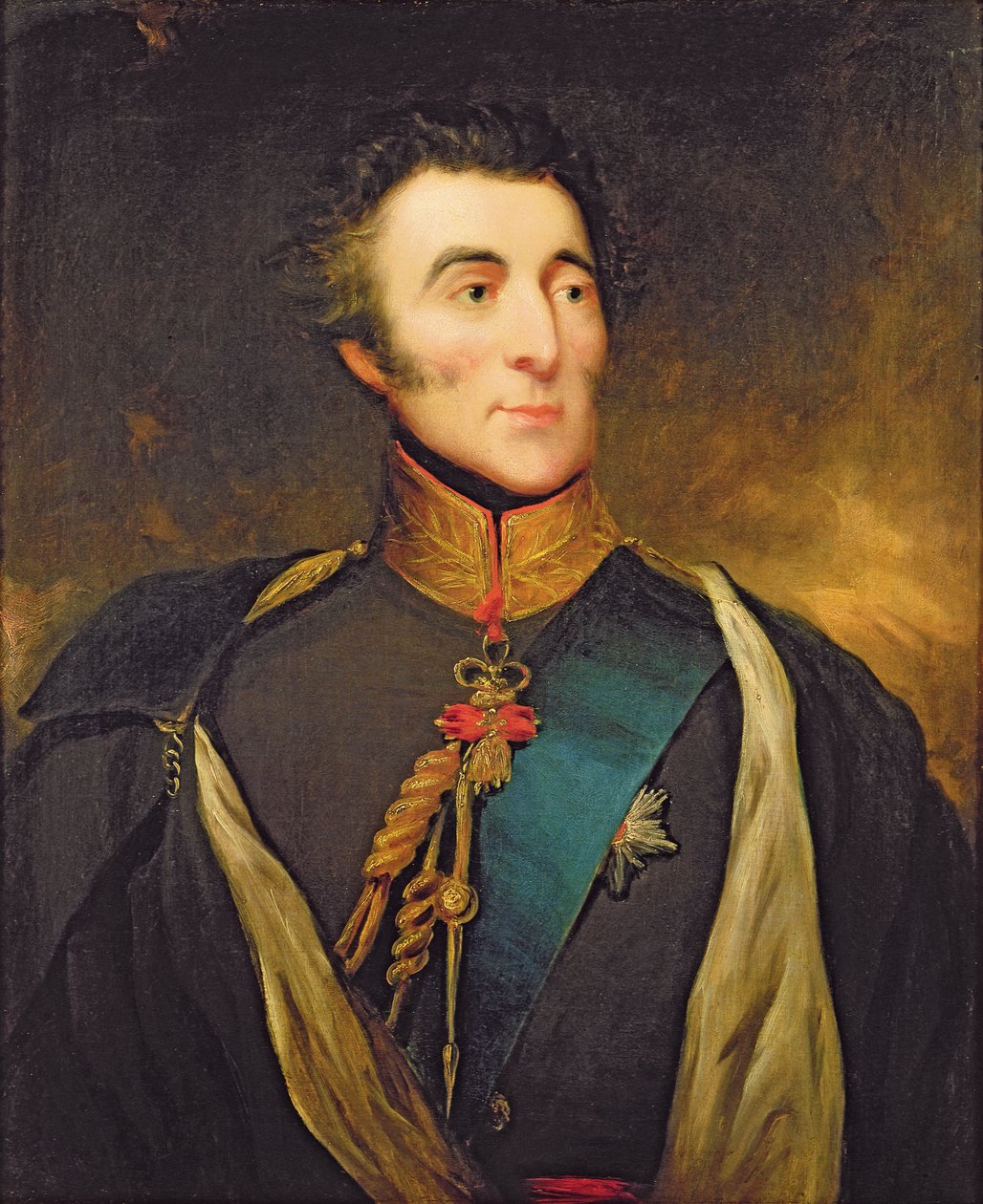 Retrato de Arthur Wellesley, 1º Duque de Wellington (1769-1852) de English School