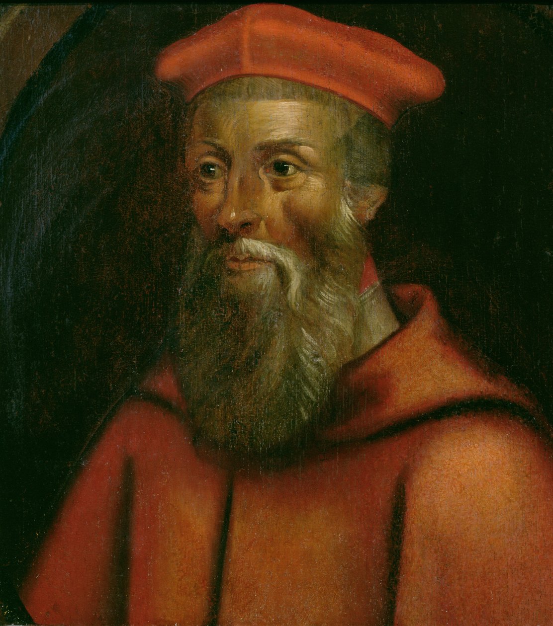 Retrato do Cardeal Reginald Pole (1500-58) Arcebispo de Canterbury de English School