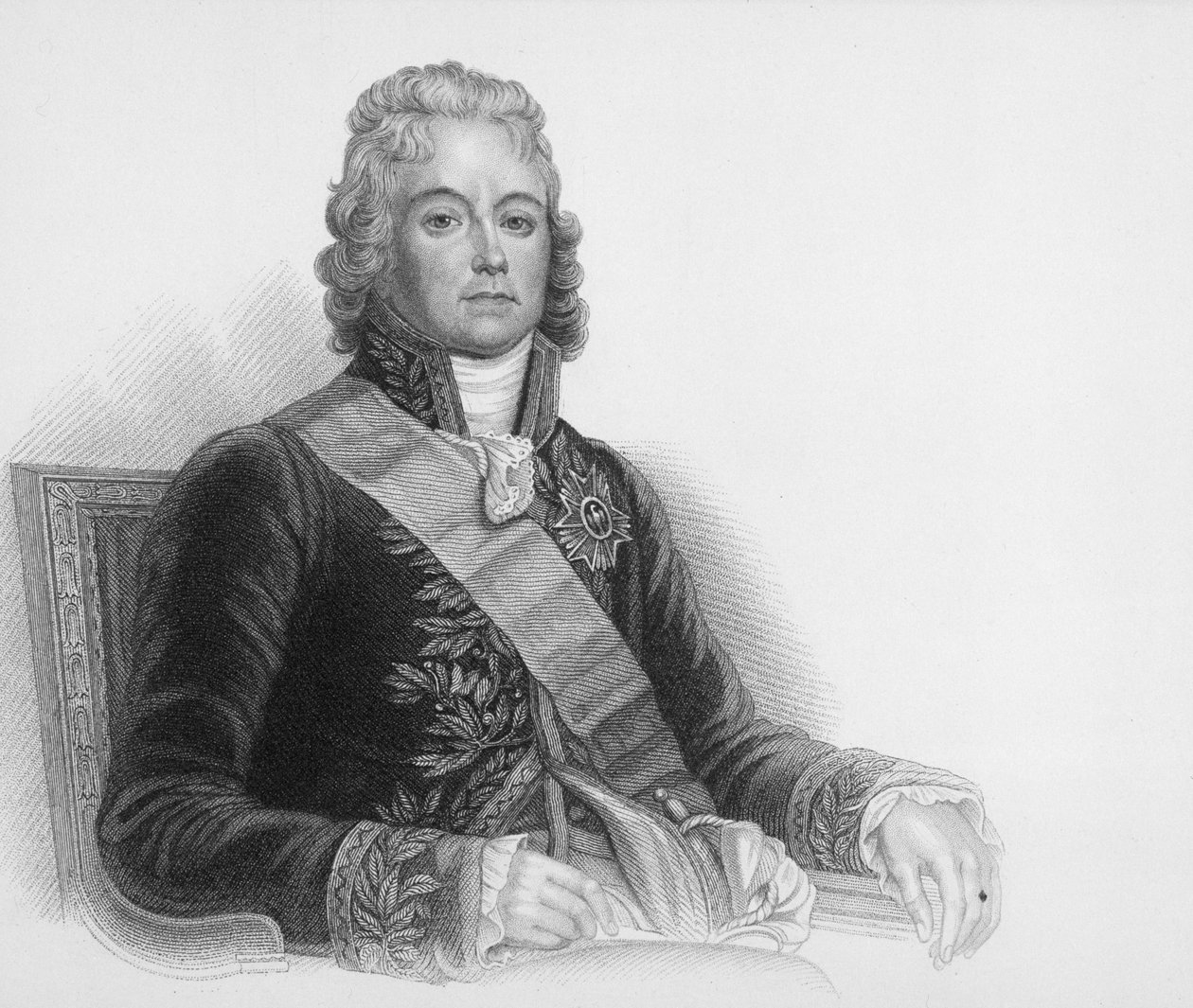 Retrato de Charles Maurice de Talleyrand-Perigord, Príncipe de Benevento (1754-1838) de English School