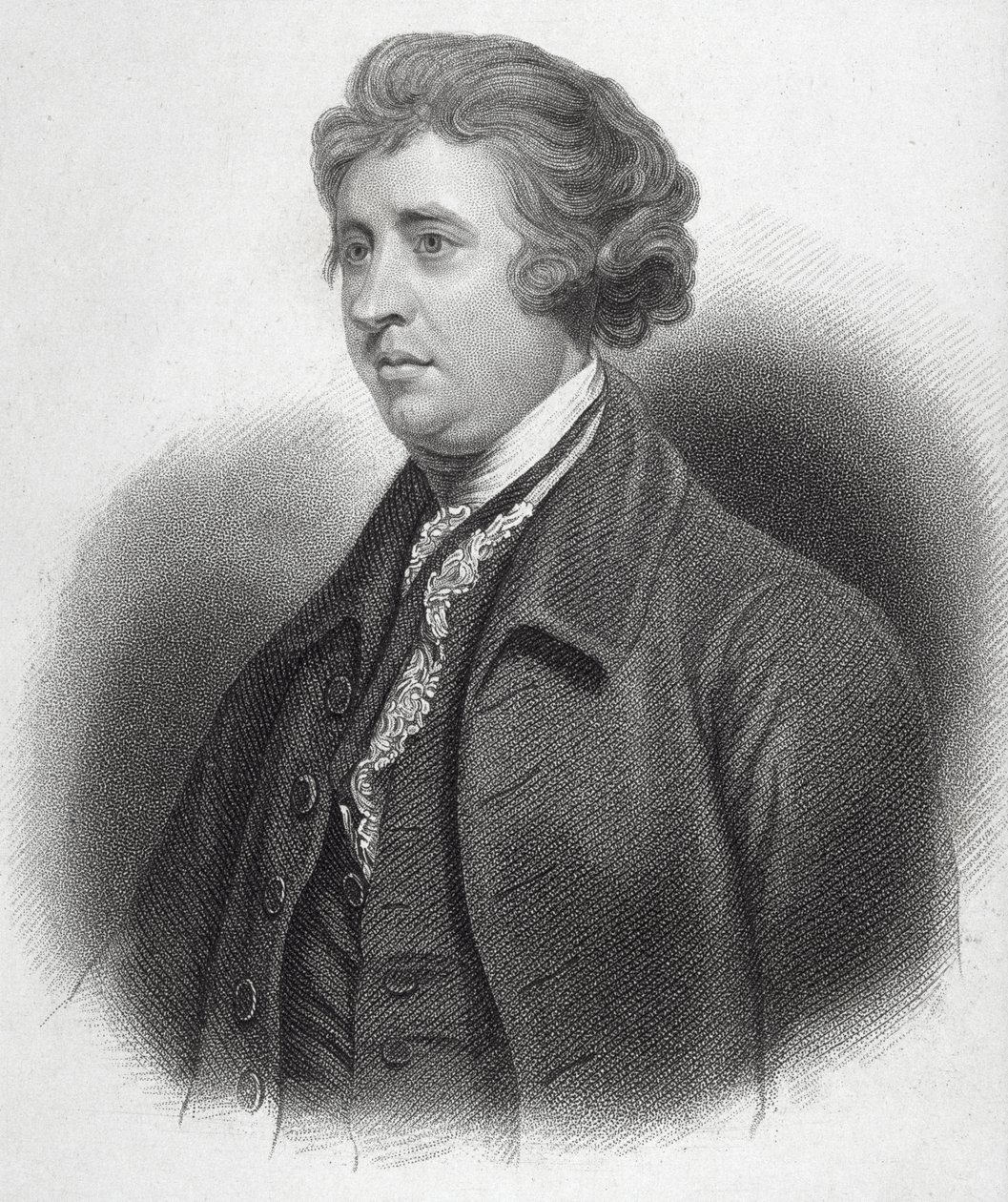 Retrato de Edmund Burke (1729-97) de English School