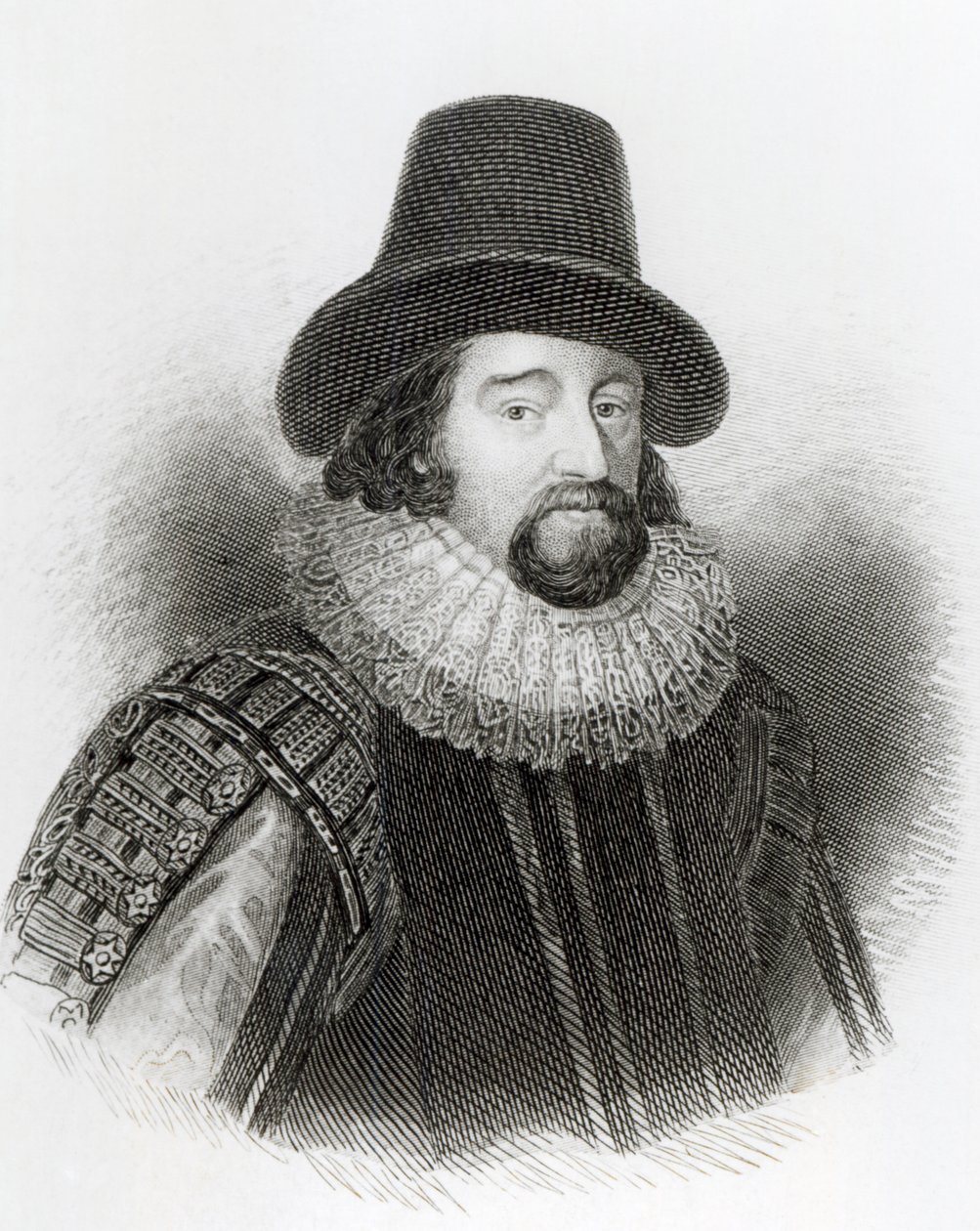Retrato de Francis Bacon, de &39;British Retratos Lodge&39;, 1823 de English School