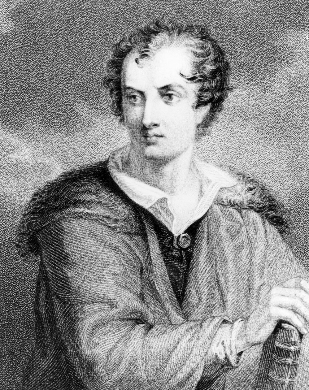 Retrato de George Gordon, 6º Lord Byron de Rochdale (1788-1824) de English School