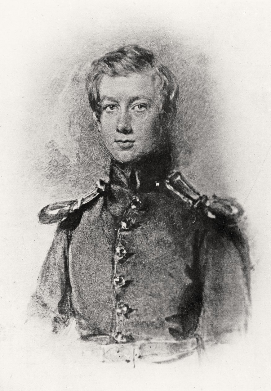 Retrato de John Hanning Speke (1827-64) com 17 anos de English School