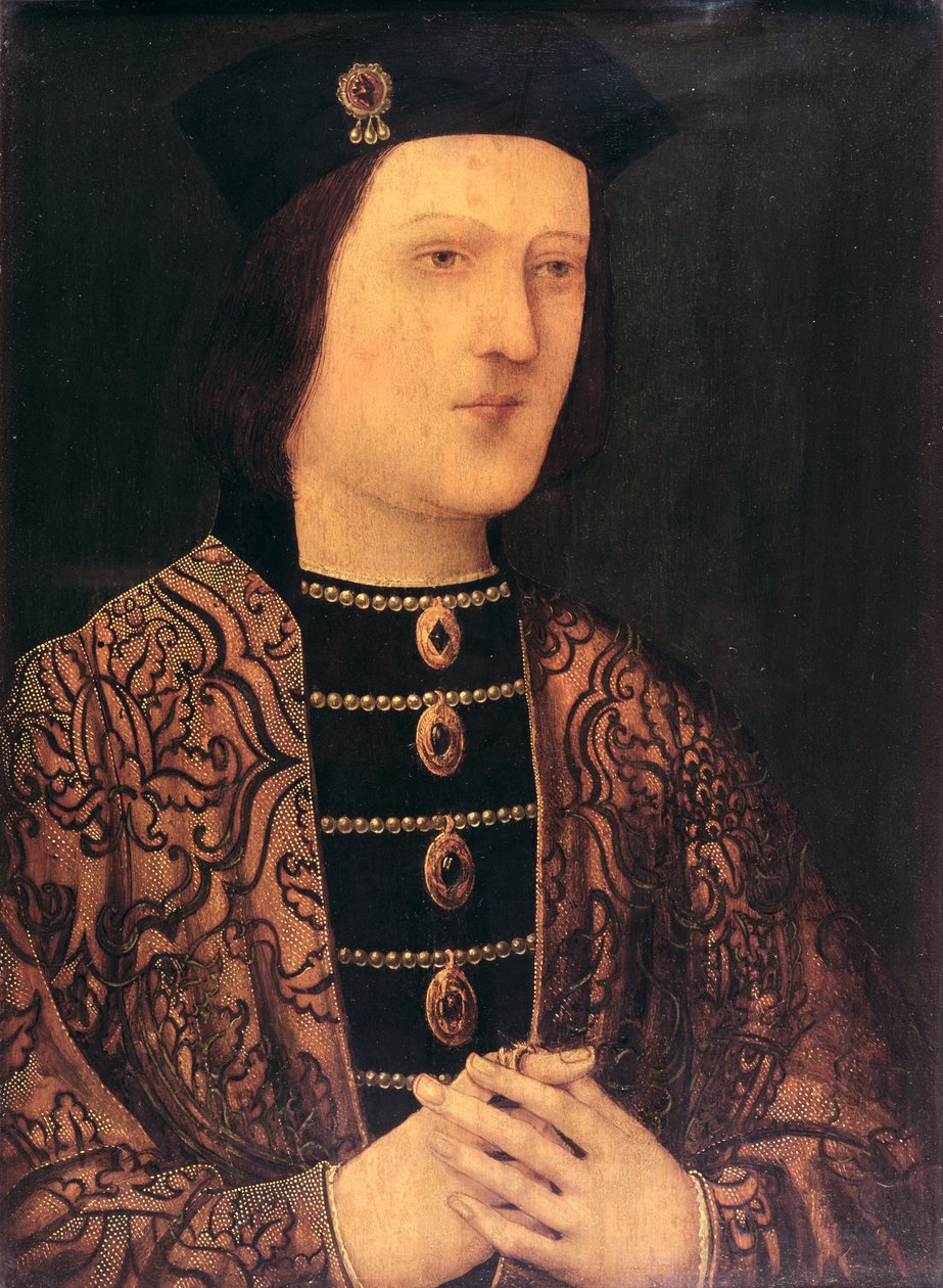 Retrato do rei Edward IV da Inglaterra de English School