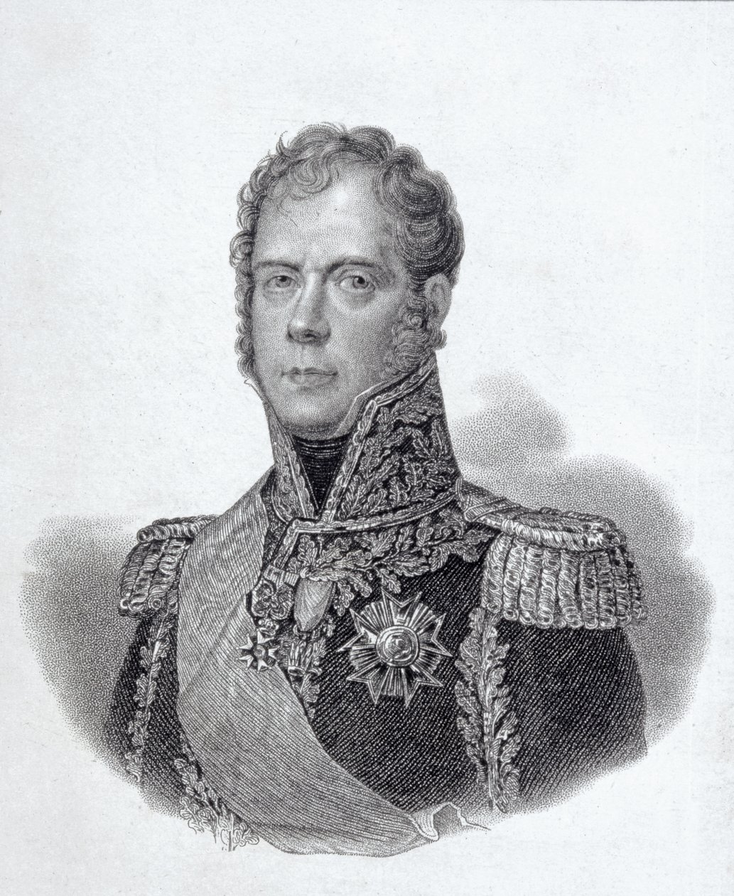 Retrato de Michel Ney (1769-1815), Duque de Elchingen, Príncipe de Moskowa de English School