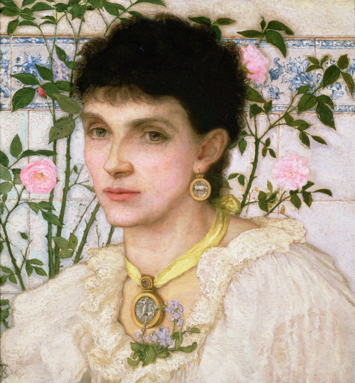 Retrato da Sra. George Henry Boughton de English School