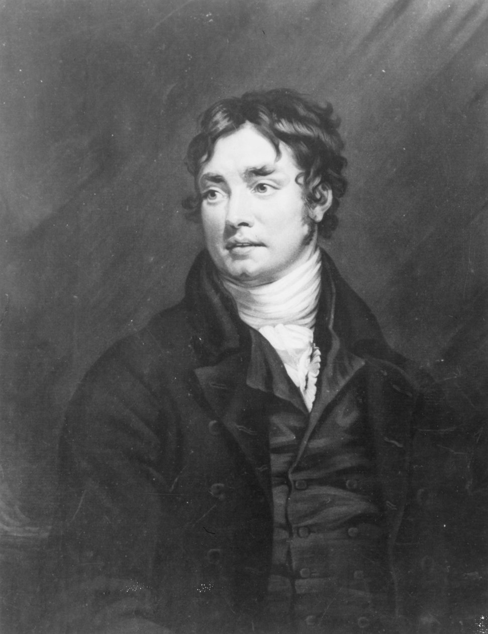 Retrato de Samuel Taylor Coleridge (1772-1834) de English School