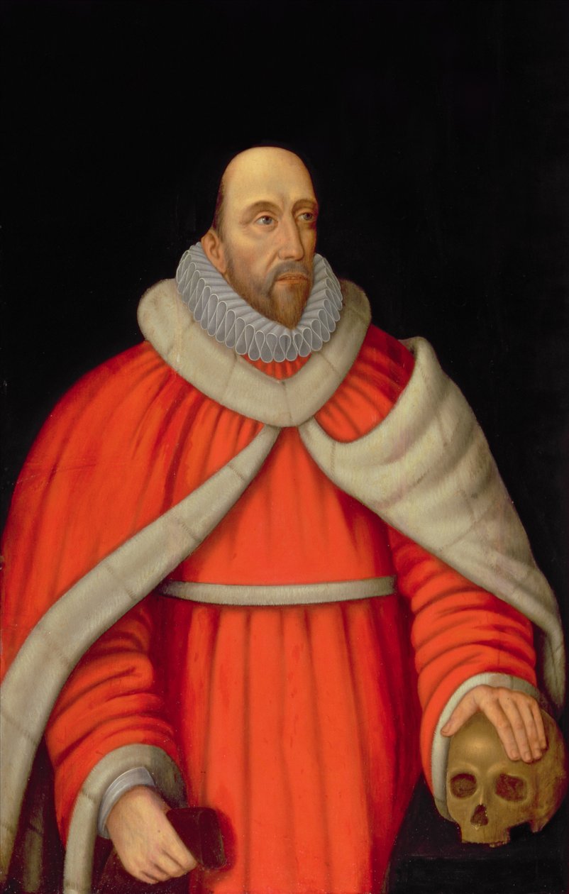 Retrato de Sir Edward Coke (1552-1634) 1587 de English School