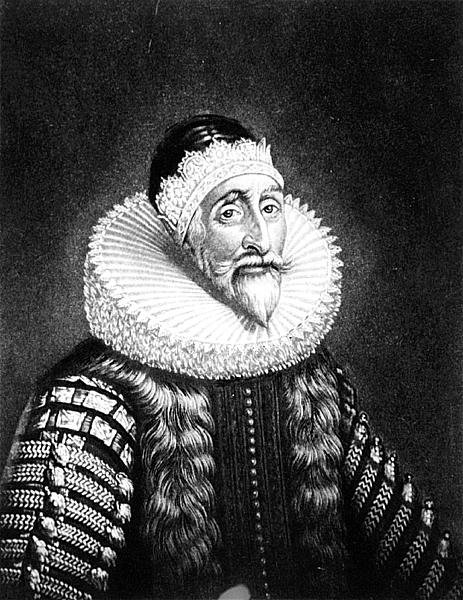 Retrato de Sir John Coke (1563-1644) gravado por Richard Earlom (1743-1822) e Charles Turner (c.1773-1857) de Personagens Ilustres da História Britânica (mezzotint) de English School