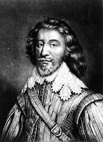 Retrato de William Fielding, conde de Denbigh (d.1643) gravado por Robert Dunkarton (1744-c.1817) de personagens ilustres da história britânica (mezzotint) de English School