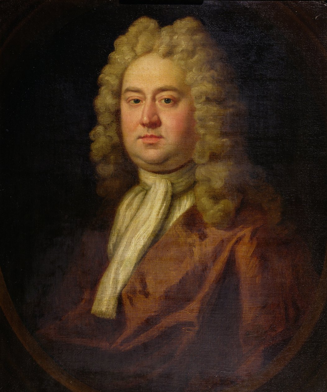 Retrato de um cavalheiro, dito ser George Frederick Handel, c.1730 de English School