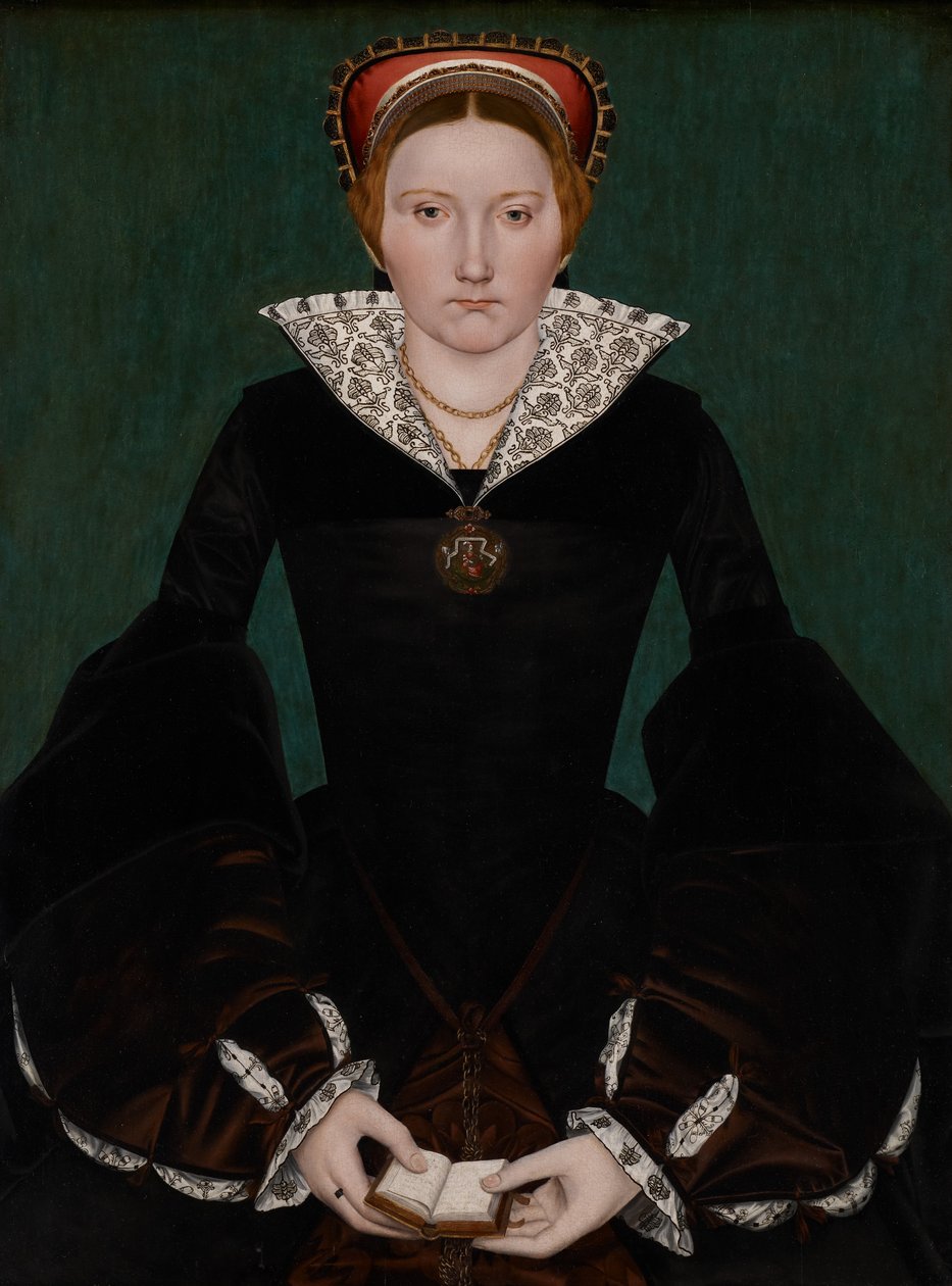 Retrato de uma nobre, c.1550 de English School