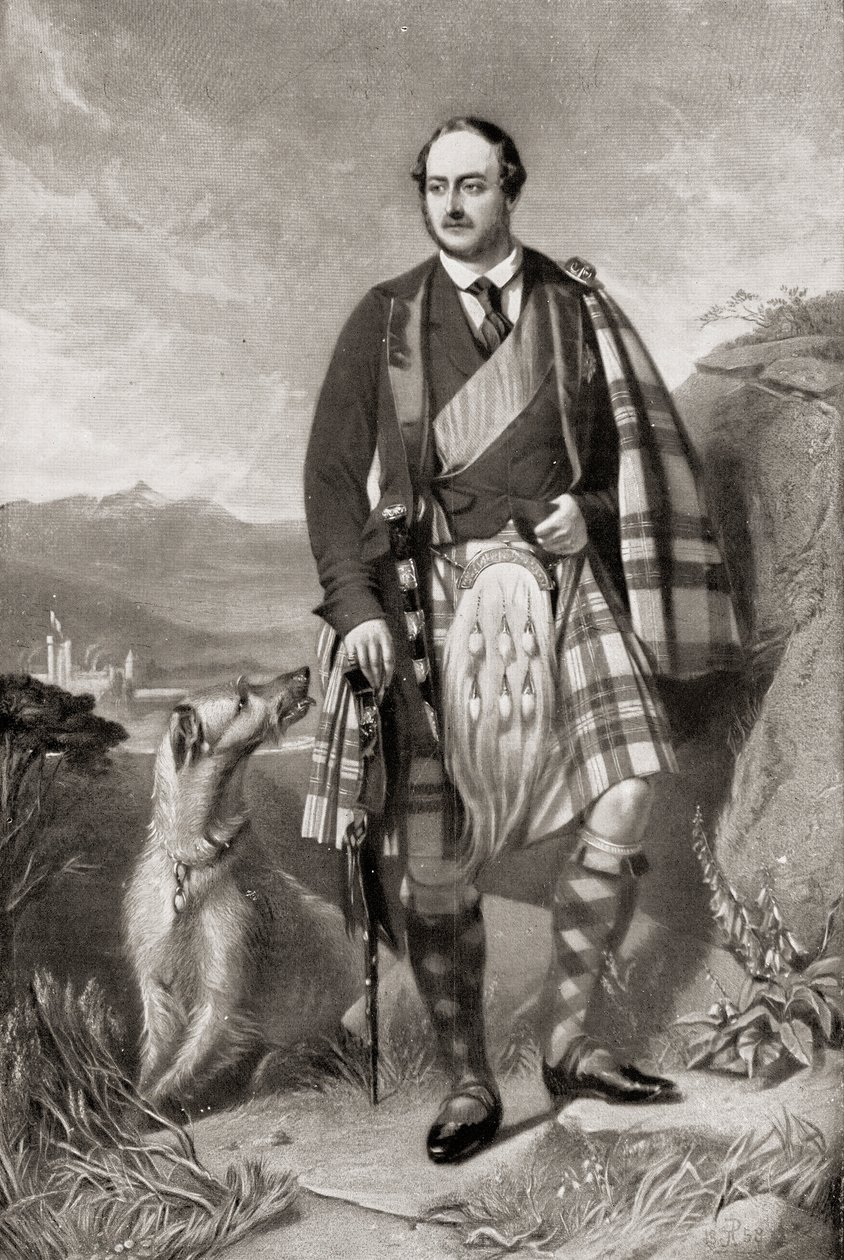 Príncipe Albert (1819-61) 1858 de English School