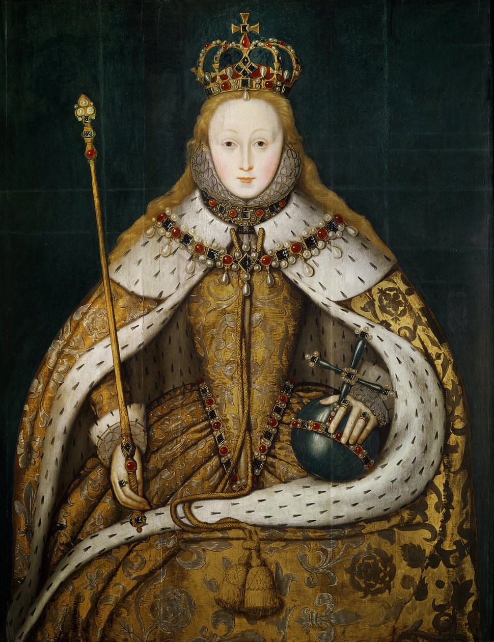 Rainha Elizabeth I, c.1600 de English School