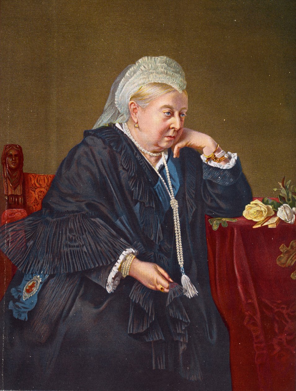 Rainha Vitória (1819-1901) 1899 de English School
