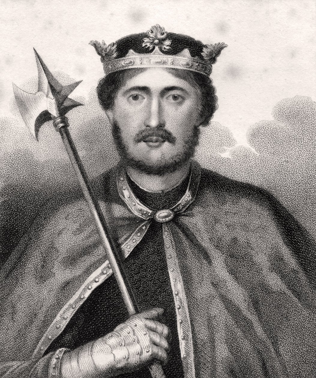 Richard I, gravado por Bocquet, de "Um Catálogo dos Autores Reais e Nobres", publicado em 1806 de English School