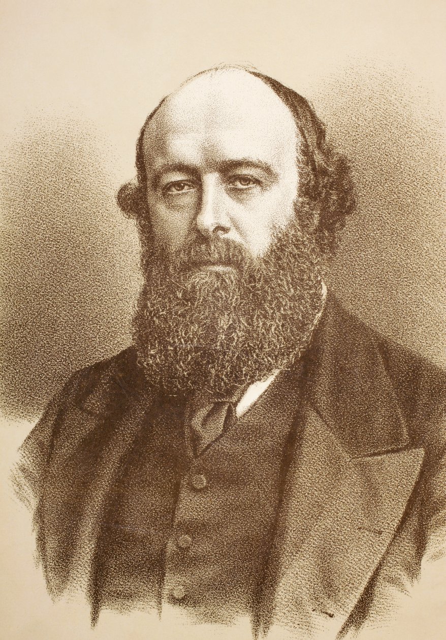 Robert Arthur Talbot Gascoyne-Cecil, 3º Marquês de Salisbury, c.1890 de English School