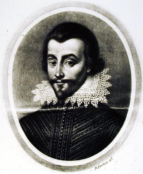 Robert Cecil (c.1563-1612) 1º Conde de Salisbury, ilustração de Retratos de Personagens Ilustres na História Britânica, gravada por Richard Earlom (1743-1822) (mezzotint) de English School