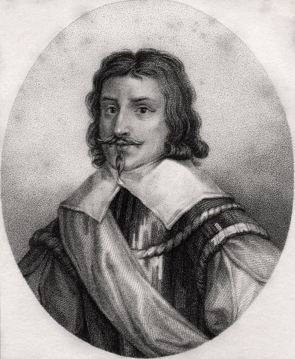 Robert Greville, gravado por Geremia, ilustração de "Um catálogo de autores reais e nobres, Volume II", publicado em 1806 de English School