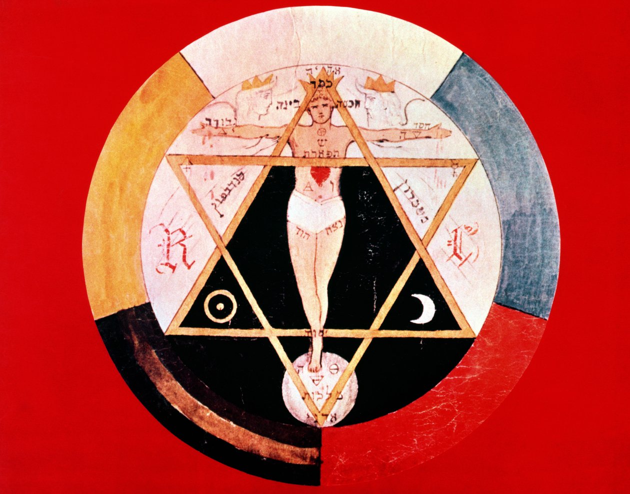 Símbolo Rosacruz da Ordem Hermética da Golden Dawn de English School