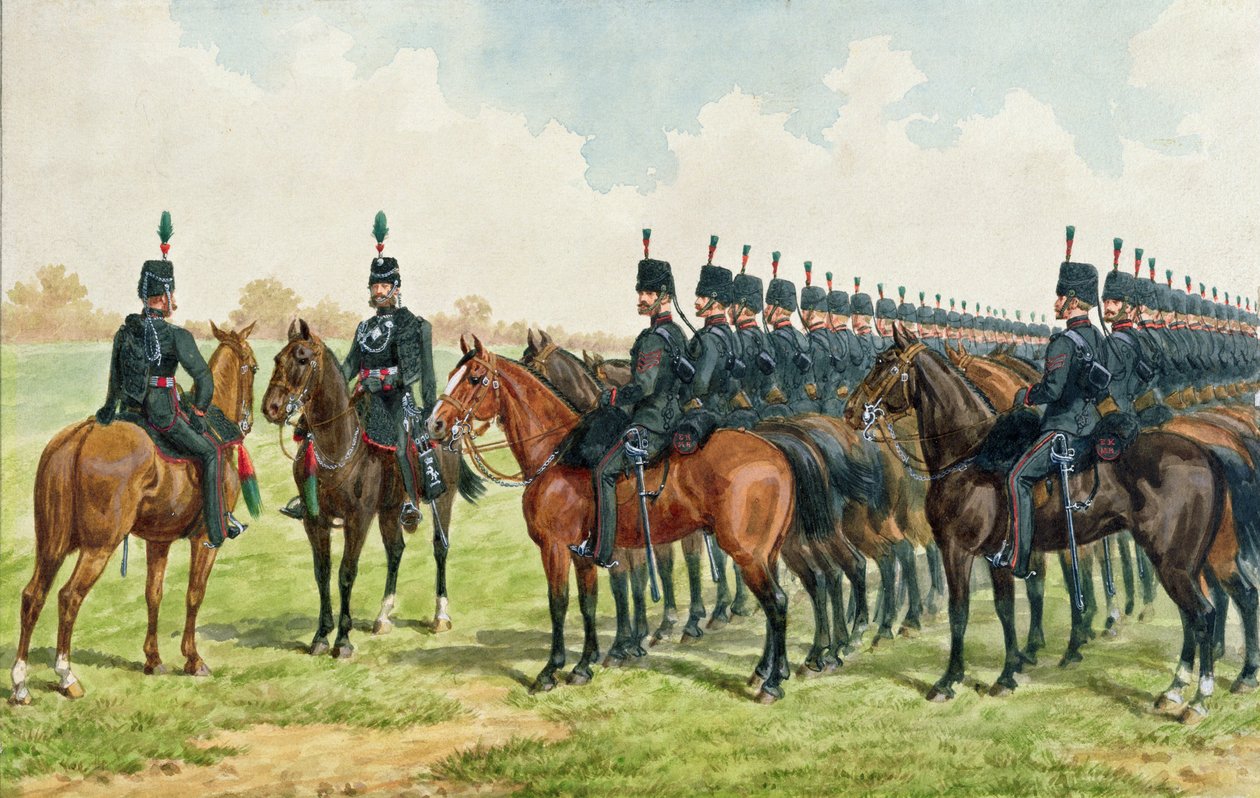 Royal East Kent Yeomanry, 1865 de English School