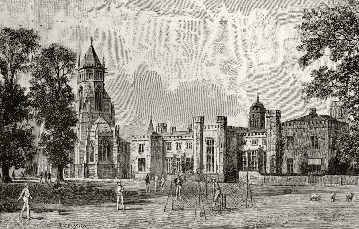 Rugby School, de &39;The English Illustrated Magazine&39;, 1891-92 de English School