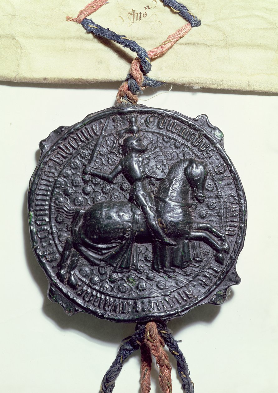 Selo do rei Edward IV (1442-83) de English School