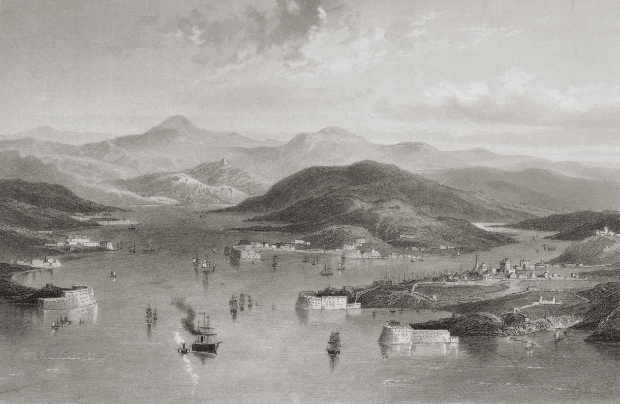 Sebastopol, Ucrânia, 1883 de English School