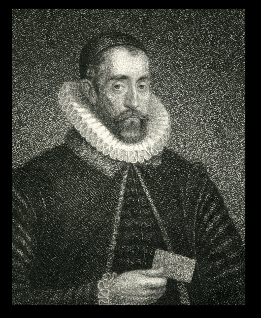 Sir Francis Walsingham (c.1532-90) de &39;British Retratos Lodge&39;, 1823 de English School