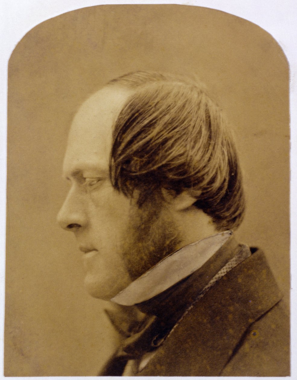 Sir William Frederick Pollock (1815-88) (impressão de albume) de English School