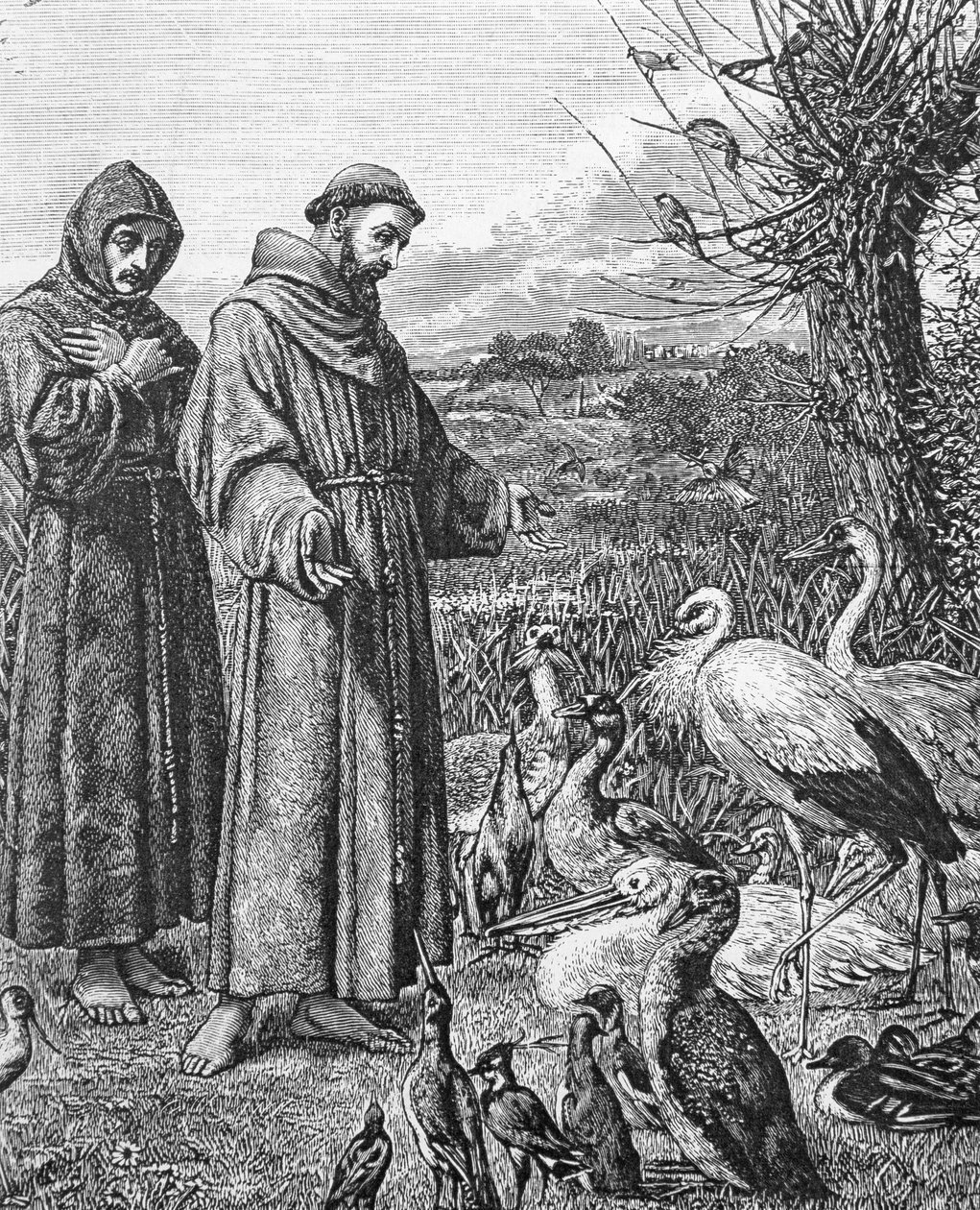 São Francisco de Assis (1182-1226) de English School