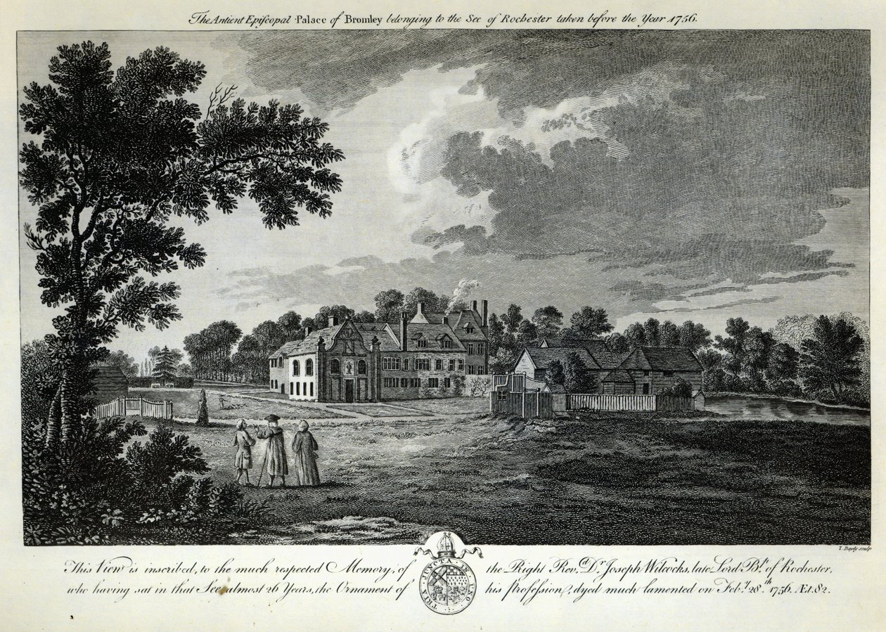 O Antigo Palácio Episcopal de Bromley de English School