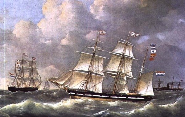 O Barque `Suriname ex Vereenigung de English School