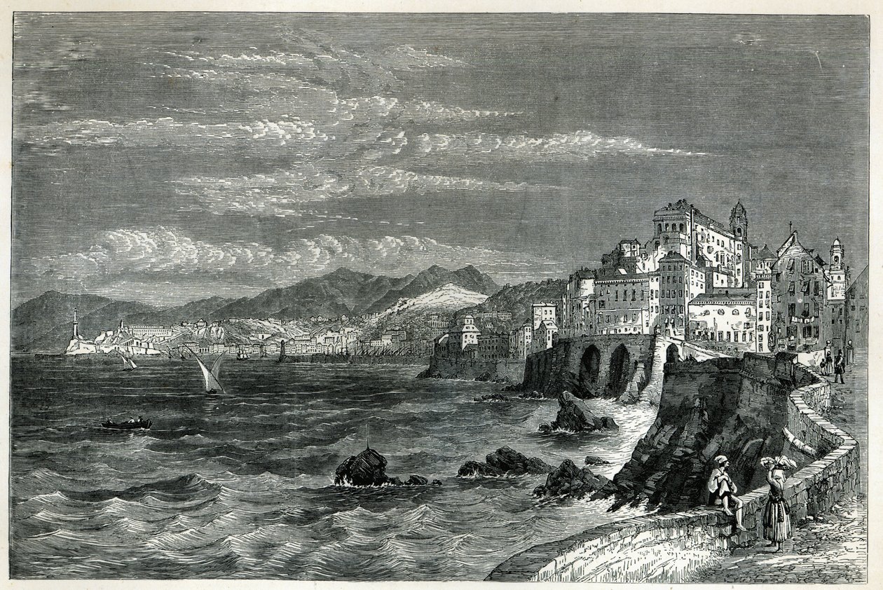 A cidade de Gênova de English School