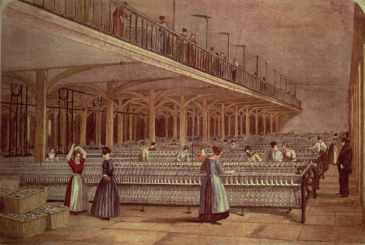 A sala de duplicação, Dean Mills, 1851 de English School