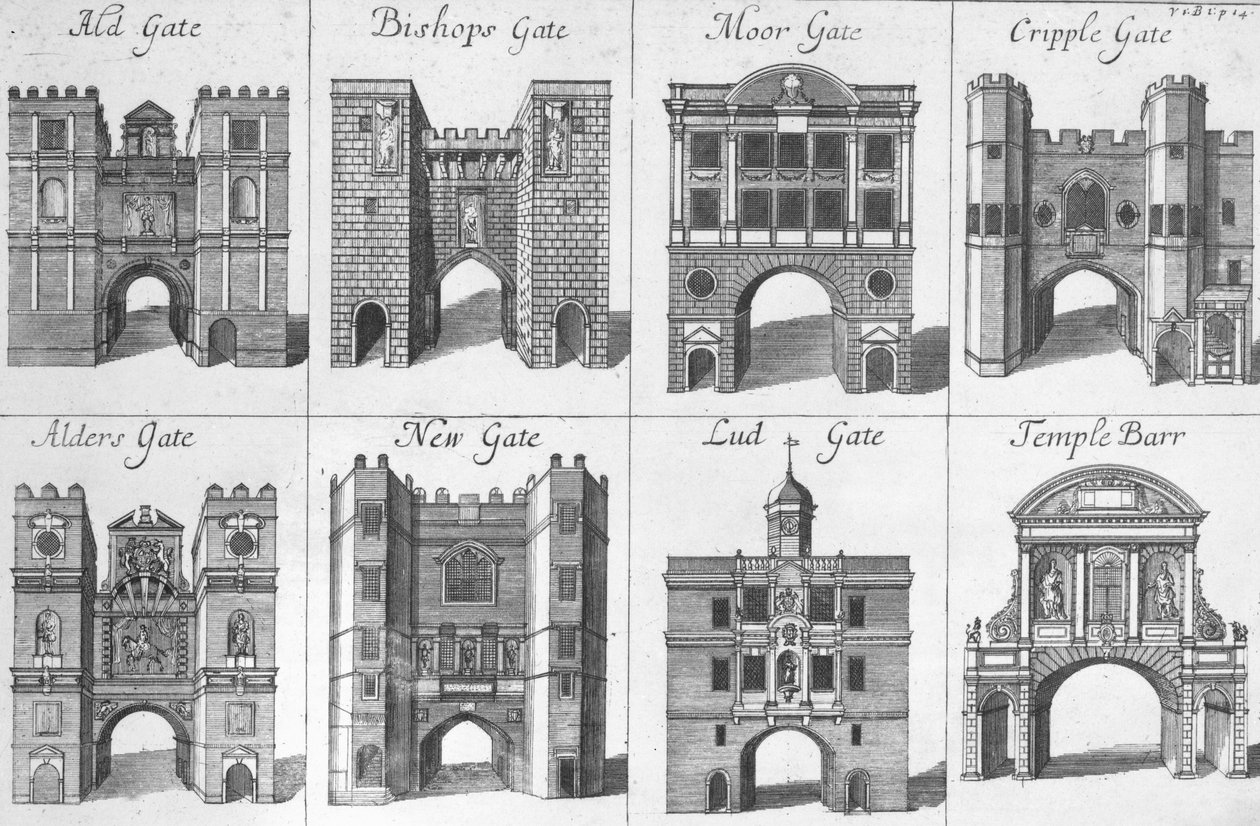 Os oito portões da cidade de Londres de English School