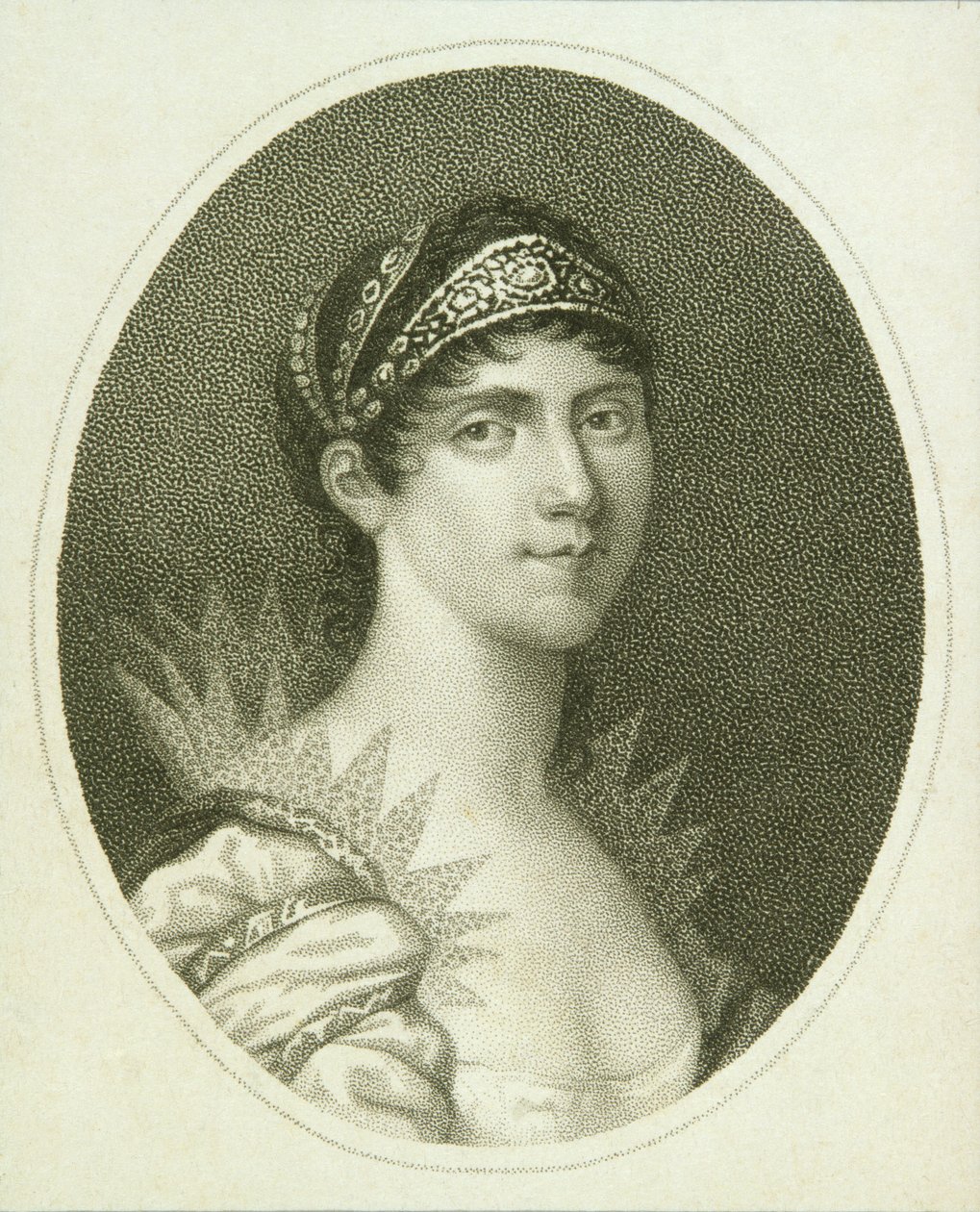A Imperatriz Josefina (1763-1814) de &39;A Galeria dos Retratos&39;, publicada em 1833 de English School
