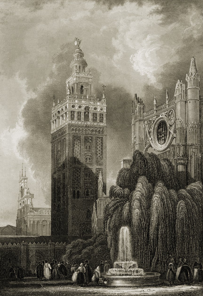 A, giralda, torre, sevilha, espanha de English School
