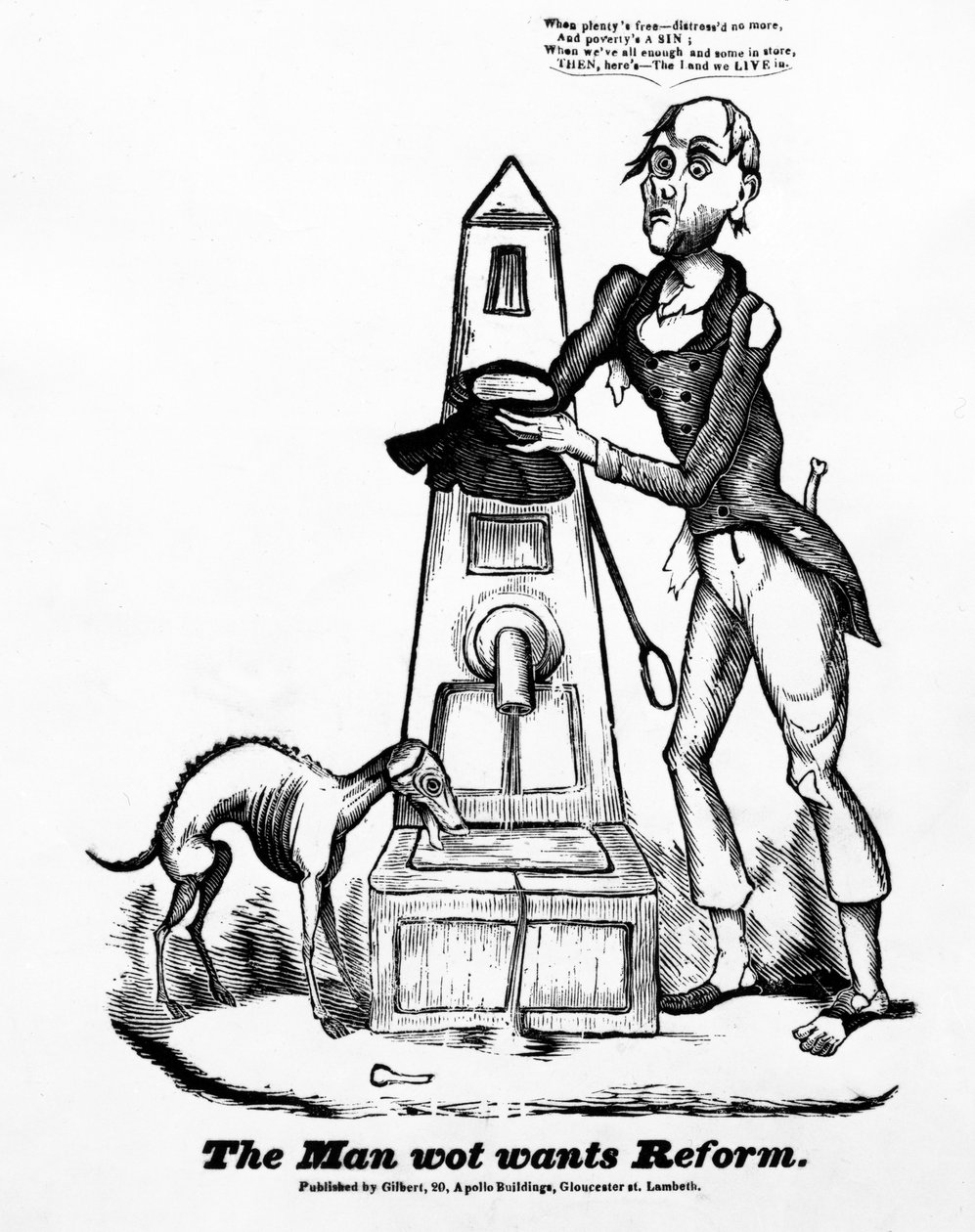 O homem que quer a reforma, 1866 de English School