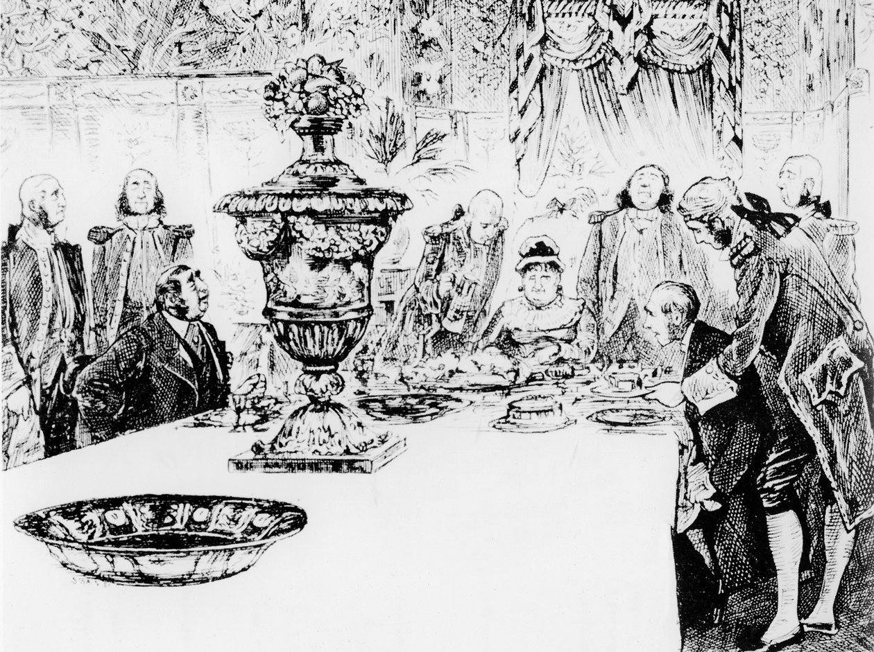 A nova nobreza, de "English Daily Life", 1879 de English School